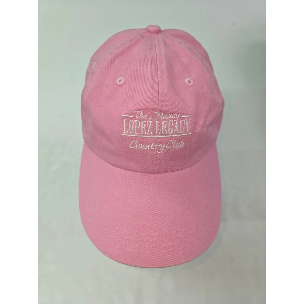 Ahead Headgear Baseball Cap Womens OSFM Pink Nancy Lopez Legacy Country Club Hat